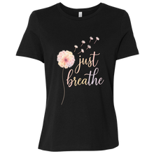 Load image into Gallery viewer, just breath tee (Black) short sleeve
