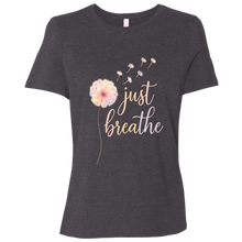 Load image into Gallery viewer, just breath tee (Dark Gray Heather) short sleeve