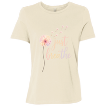 Load image into Gallery viewer, just breathe tee (Natural) short sleeve