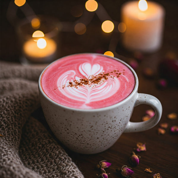 Romantic Rose Latte ☕🌹 Sea Moss Recipe