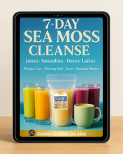 Load image into Gallery viewer, 🌿 7 Day Sea Moss Cleanse Bundle – Digital eBook + 16oz Plain Sea Moss Gel
