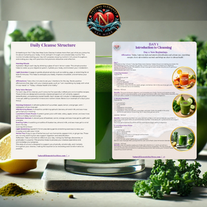 🌿 7 Day Sea Moss Cleanse Bundle – Digital eBook + 16oz Plain Sea Moss Gel