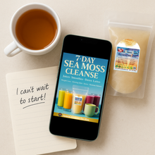 Load image into Gallery viewer, 🌿 7 Day Sea Moss Cleanse Bundle – Digital eBook + 16oz Plain Sea Moss Gel

