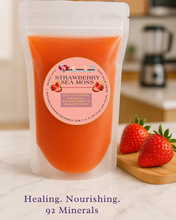 Load image into Gallery viewer, Strawberry Sea Moss Gel 12 oz - Rich in Vitamins &amp; Minerals | Fresh Organic Ingredients with 1-Day Express Shipping
